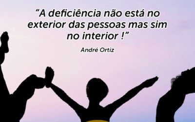 A deficiência não está no exterior das pessoas, mas sim no interior! Palestra de Motivação do Palestrante Motivacional André Ortiz