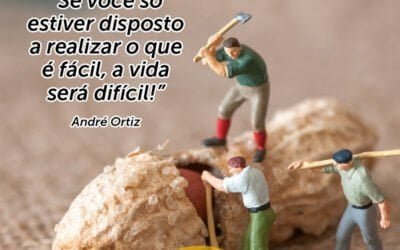 Se você só estiver disposto a realizar o que é fácil, a vida será difícil ! Palestra de Vendas e Motivação – Convenção de Vendas Palestrante André Ortiz!