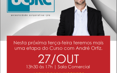 CURSO DE LIDERANÇA E FOCUS GROUP PARA O GRUPO JRC NESTA TERÇA-FEIRA COM PALESTRANTE ANDRÉ ORTIZ!