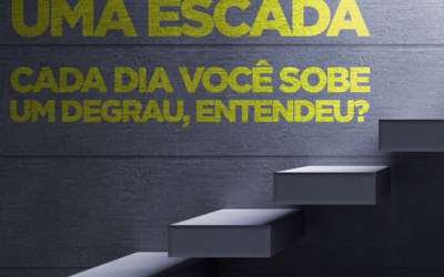 A VIDA É UMA ESCADA ! CUIDADO COM A ANSIEDADE…..