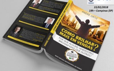 Você é meu Convidado para o Lançamento do meu 4° Livro – COMO BRILHAR MAIS EM VENDAS?